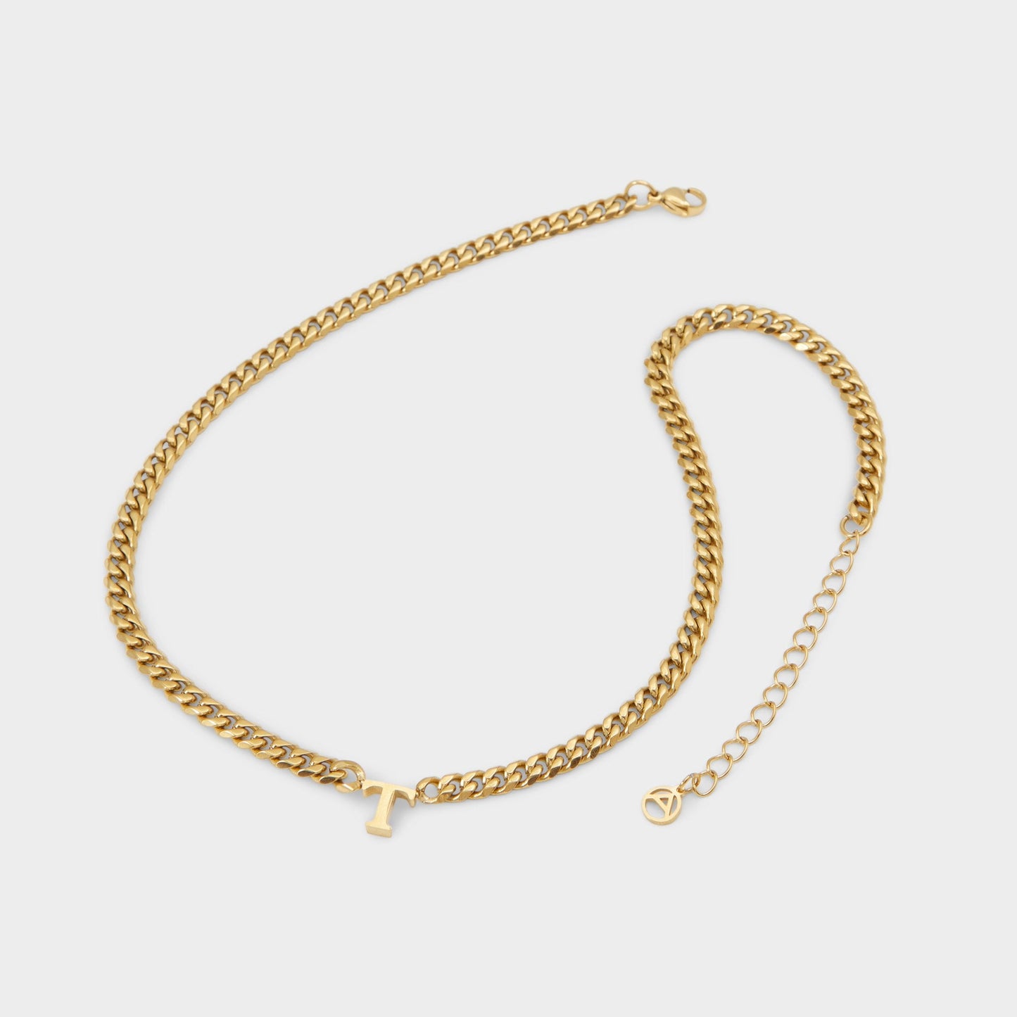 Yourletters Medium Yellow Women's Necklaces - Necklace - Medium Yellow