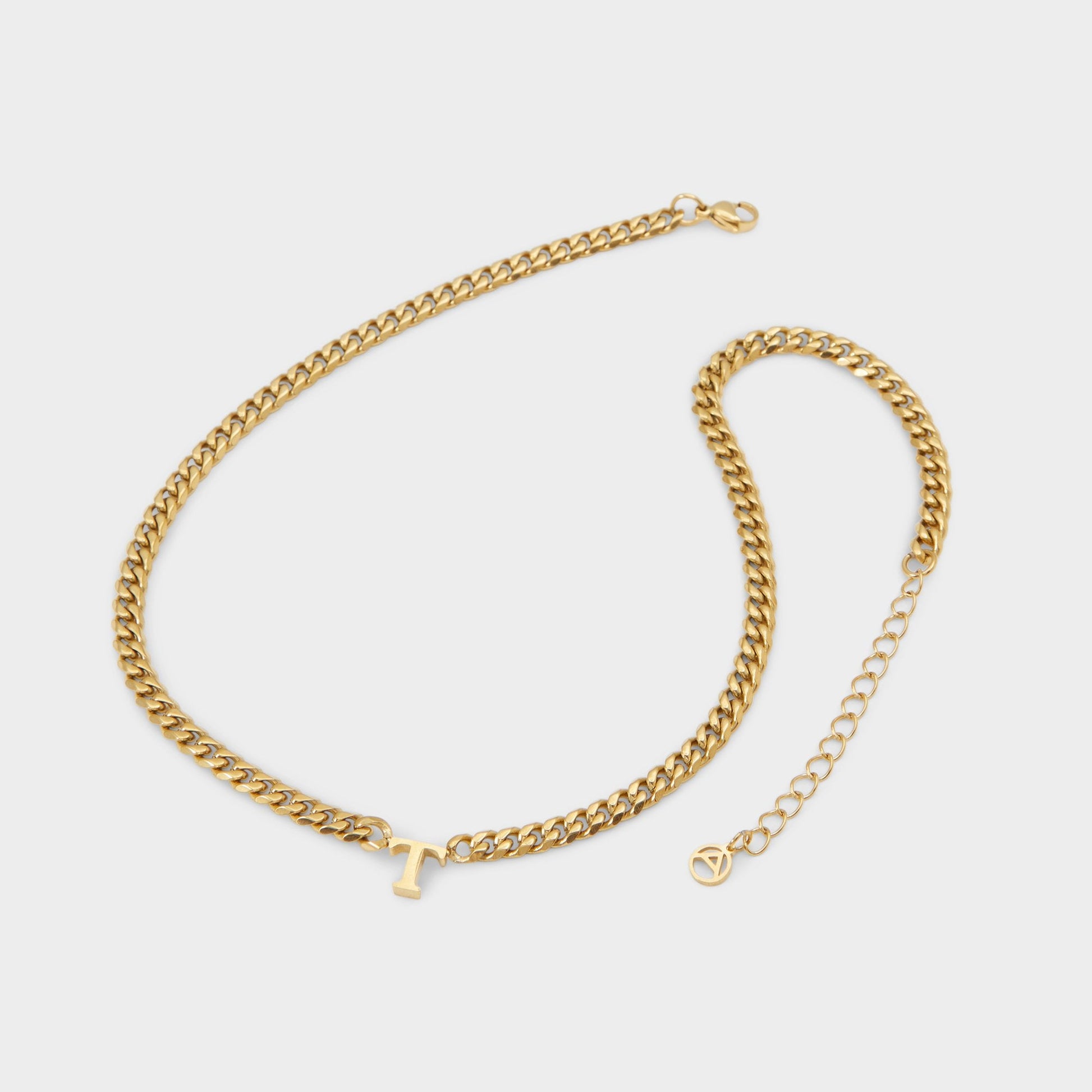 Yourletters Medium Yellow Women's Necklaces - Necklace - Medium Yellow