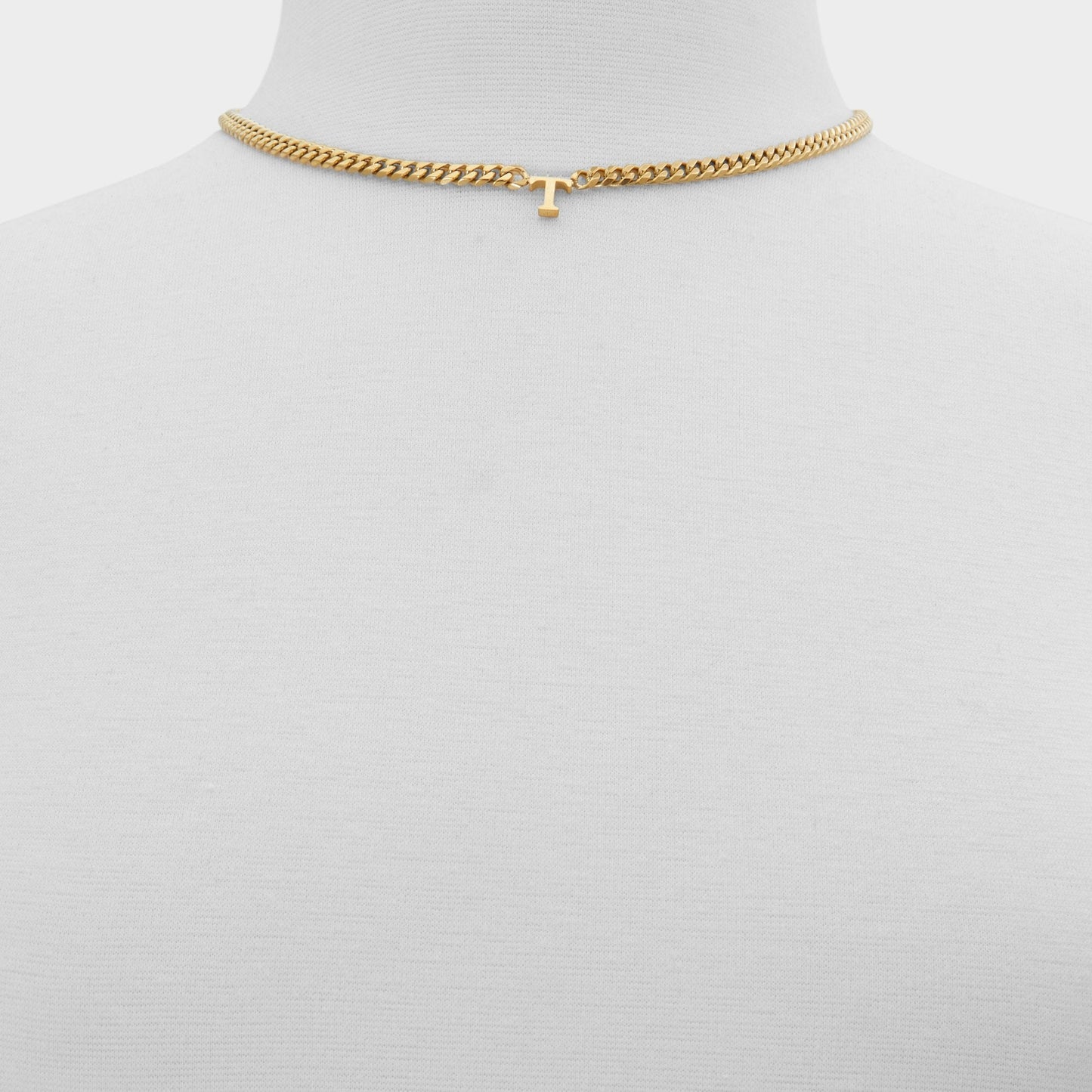 Yourletters Medium Yellow Women's Necklaces - Necklace - Medium Yellow