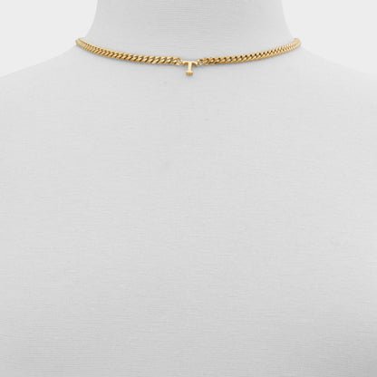 Yourletters Medium Yellow Women's Necklaces - Necklace - Medium Yellow