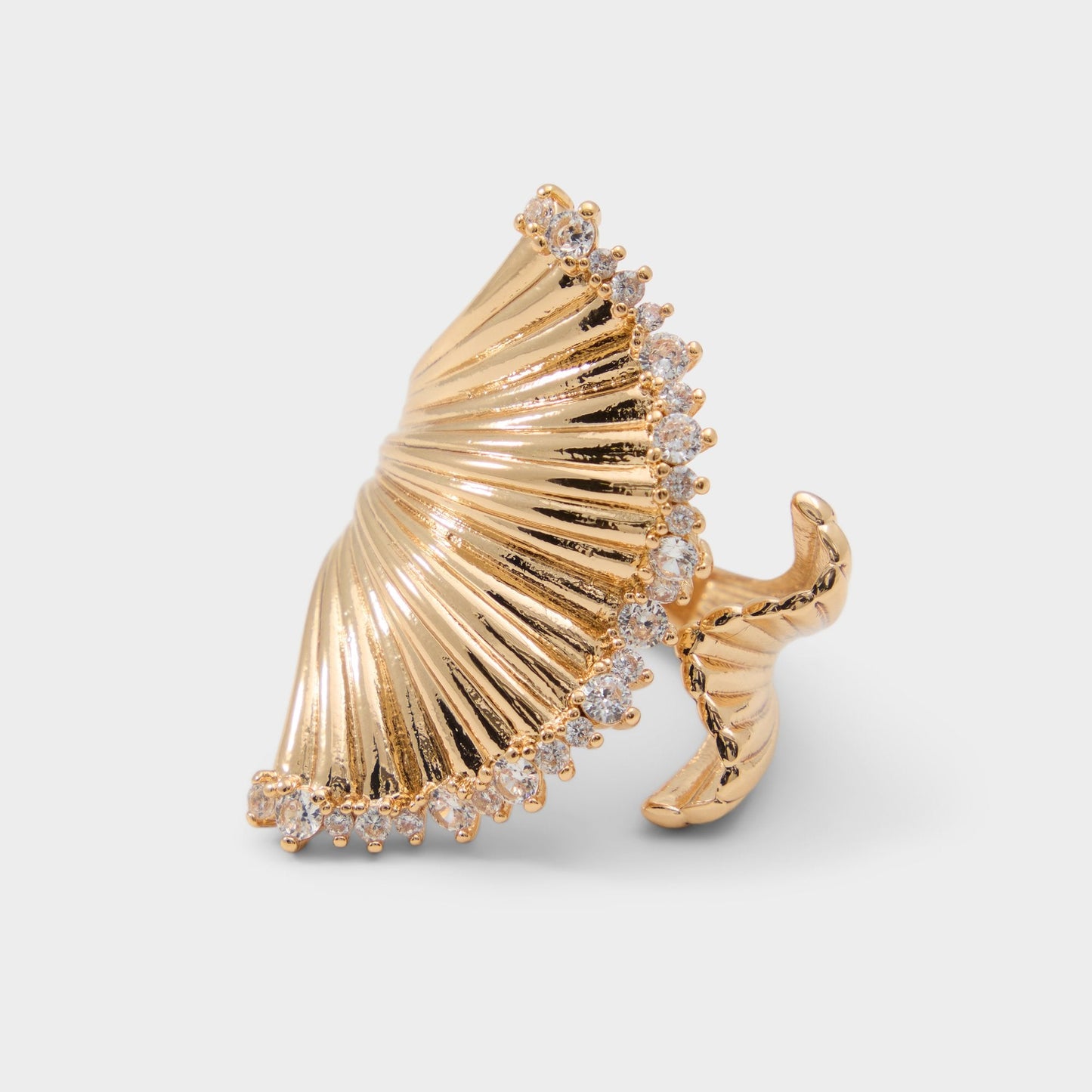 Fariarie in Gold Clear Multi - Ring - Gold/clear multi