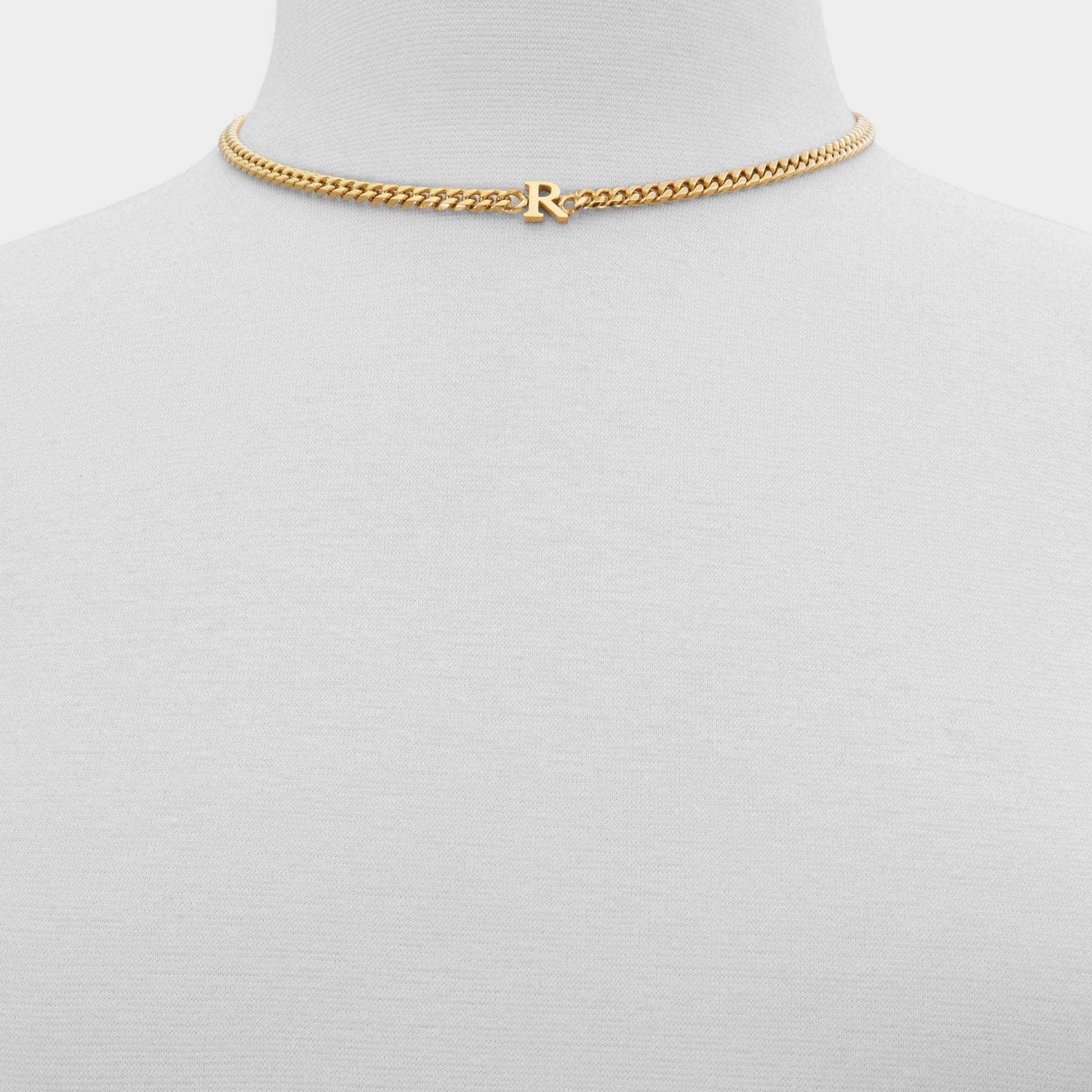 Yourletters Gold Women's Necklaces - Necklace - Gold