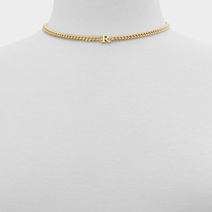 Yourletters Gold Women's Necklaces - Necklace - Gold