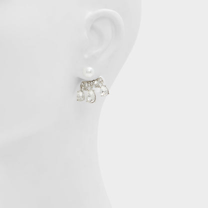 Olililith Silver/Clear Multi Women's Earrings - Earrings - Silver/Clear Multi