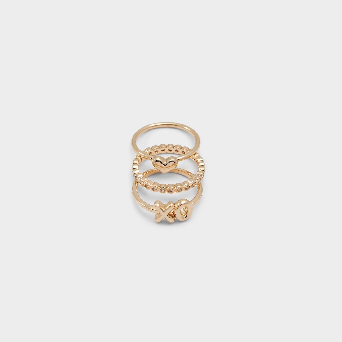 Sweetyheart Gold/Clear Multi Women's Cubic Zirconia - Ring - Gold/Clear Multi