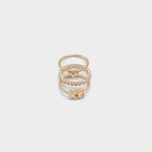 Sweetyheart Gold/Clear Multi Women's Cubic Zirconia - Ring - Gold/Clear Multi