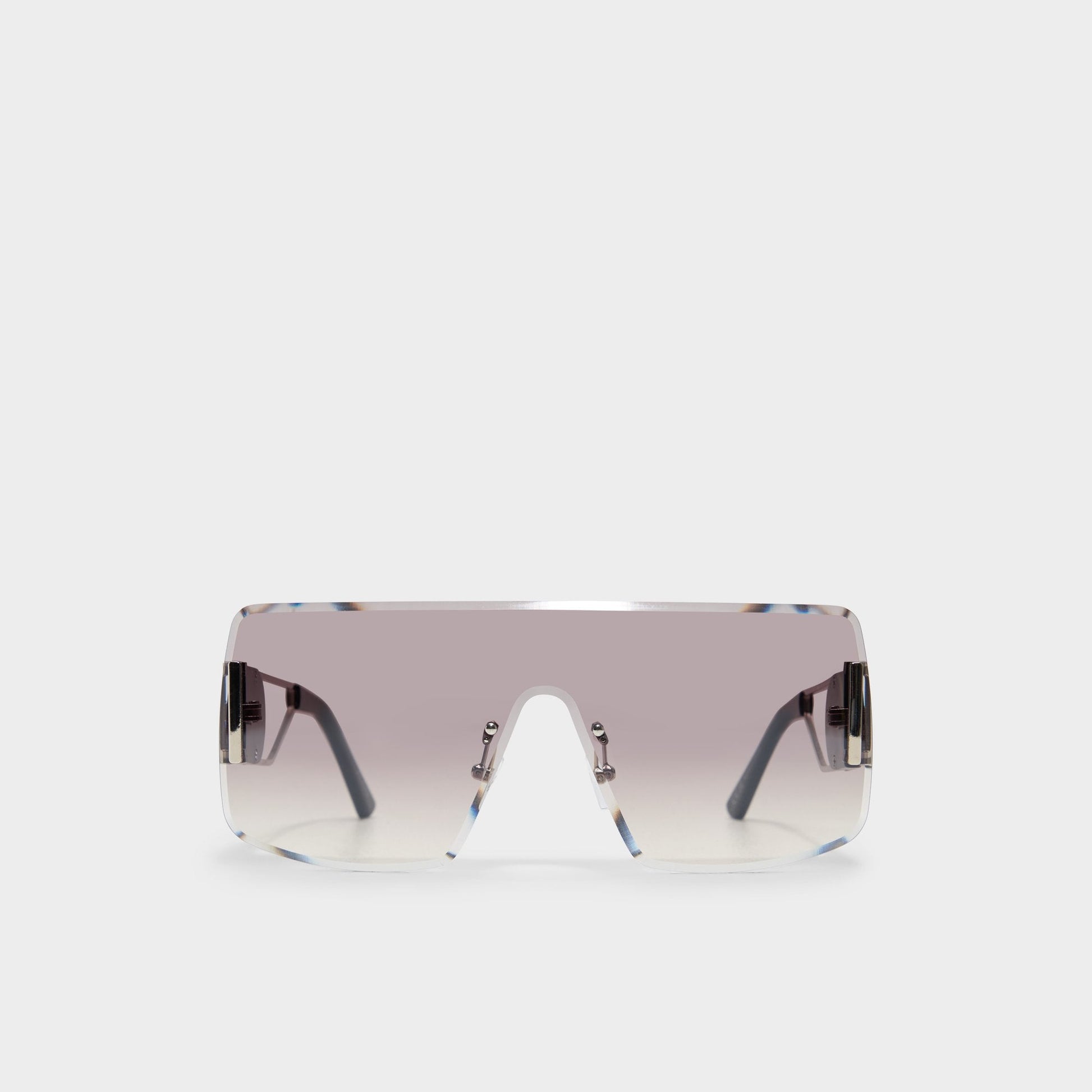 Taloteriel Silver Women's Shield - Shield sunglasses - Silver