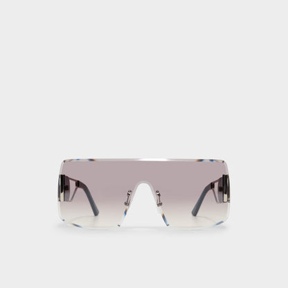 Taloteriel Silver Women's Shield - Shield sunglasses - Silver