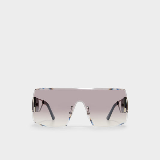 Taloteriel Silver Women's Shield - Shield sunglasses - Silver