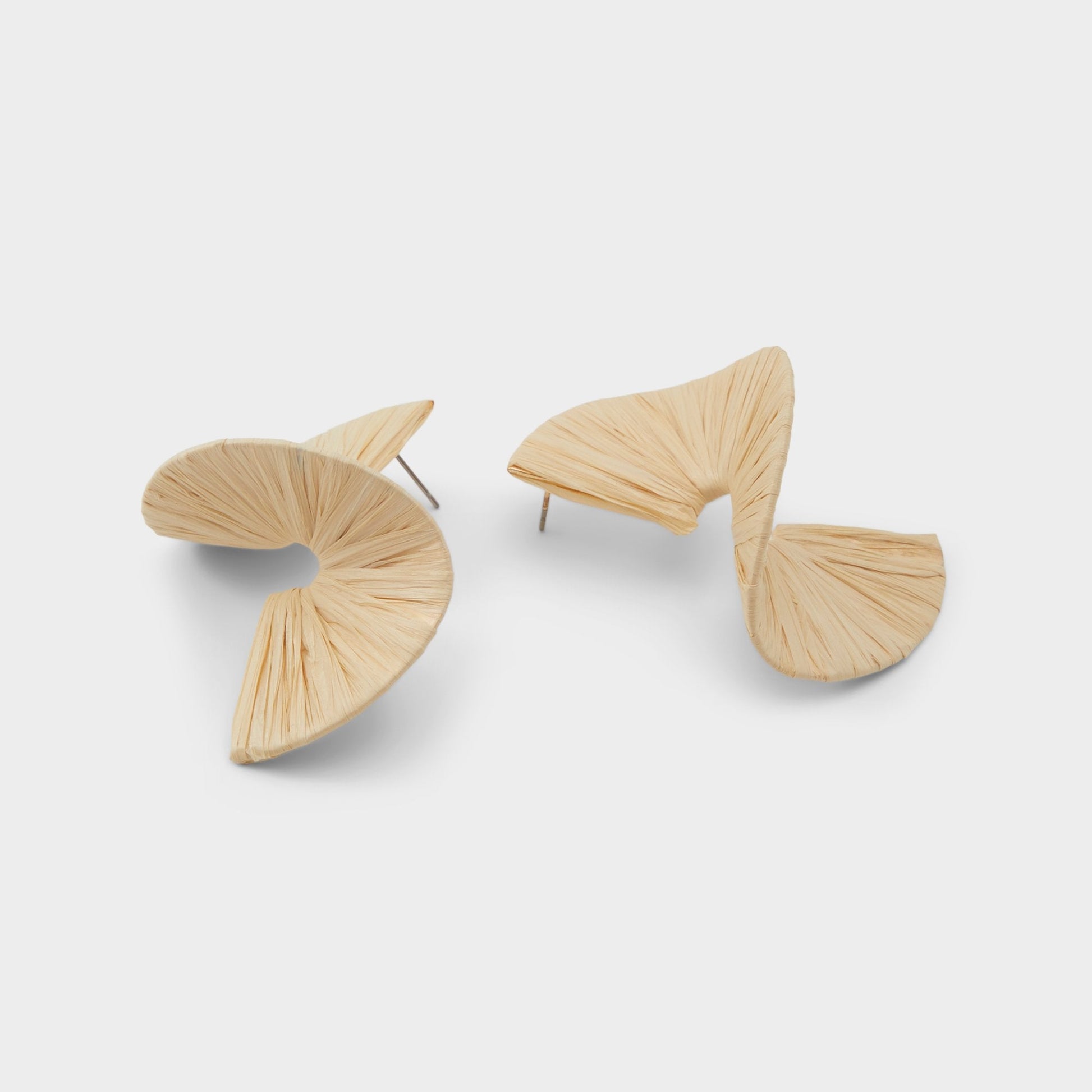 Fariasun Medium Beige Women's Earrings - Statement earrings - Medium Beige