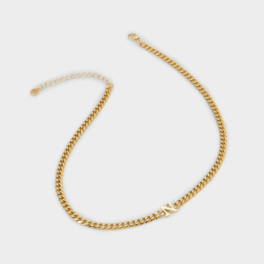 Yourletters Gold Women's Necklaces - Necklace - Gold