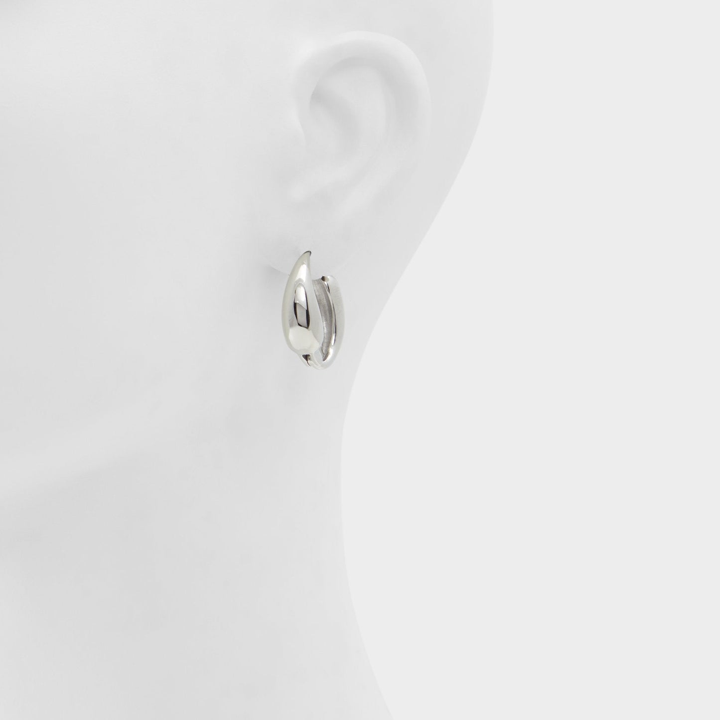 Cristyna Silver Women's Earrings - Hoop earrings - Silver