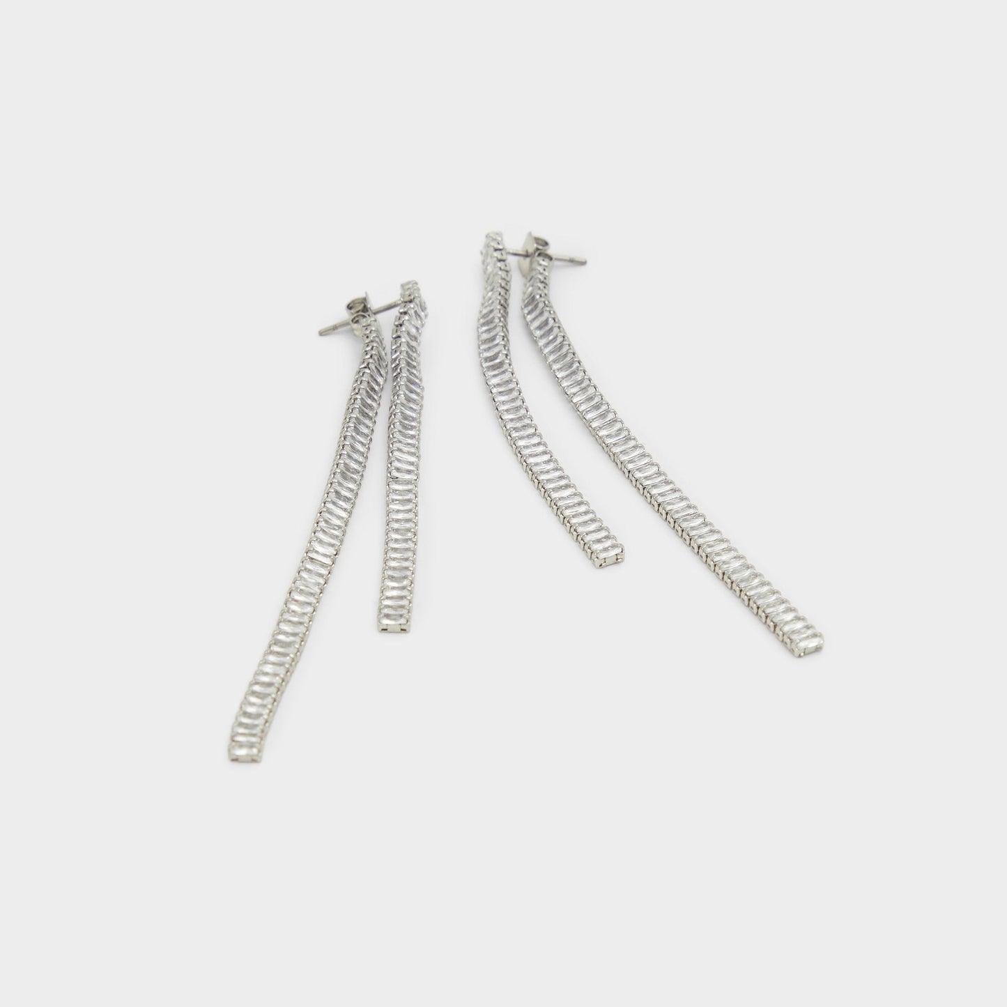 Svetna Silver/Clear Multi Women's Earrings - Drop earrings - Silver/Clear Multi