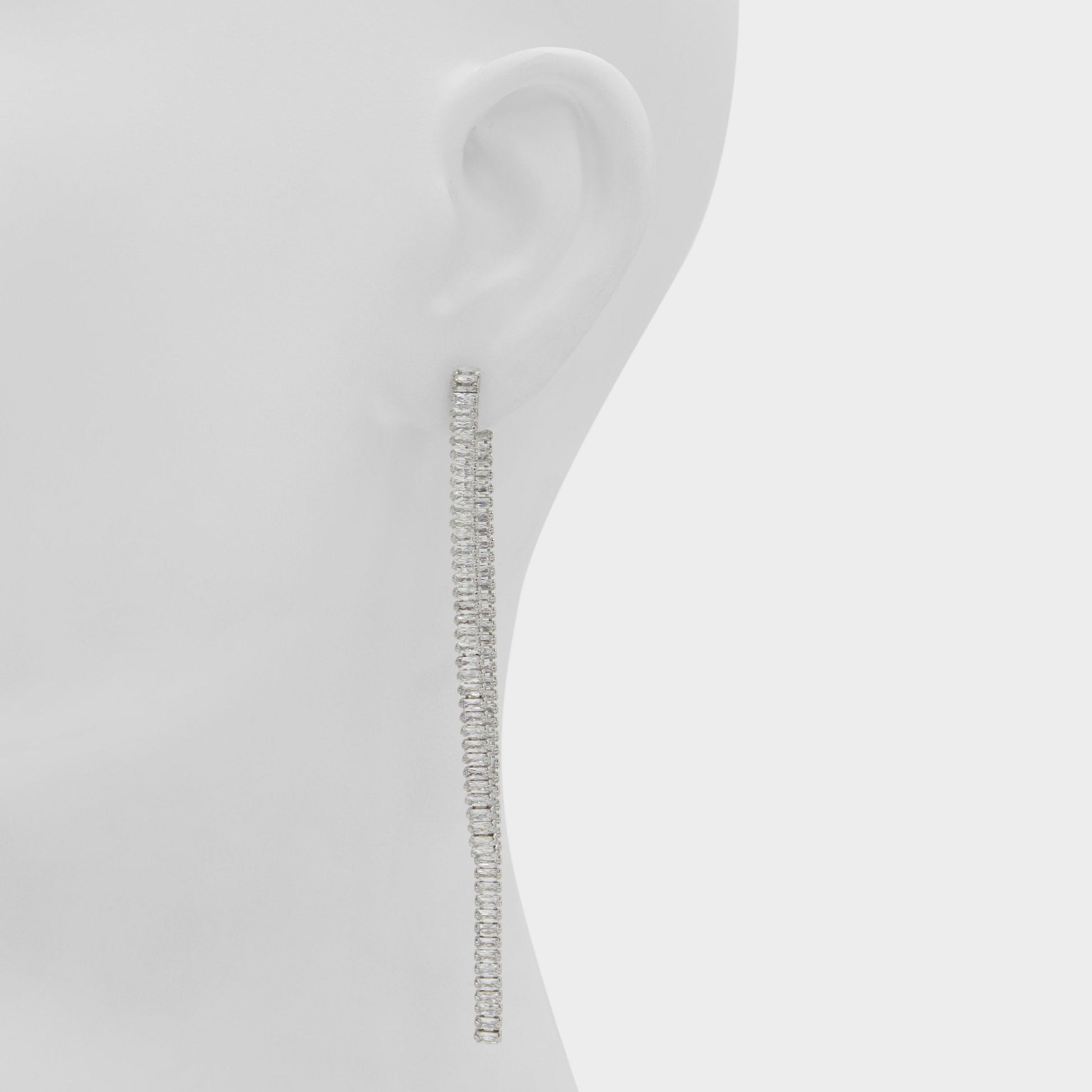 Svetna Silver/Clear Multi Women's Earrings - Drop earrings - Silver/Clear Multi