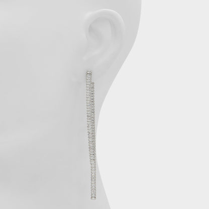Svetna Silver/Clear Multi Women's Earrings - Drop earrings - Silver/Clear Multi