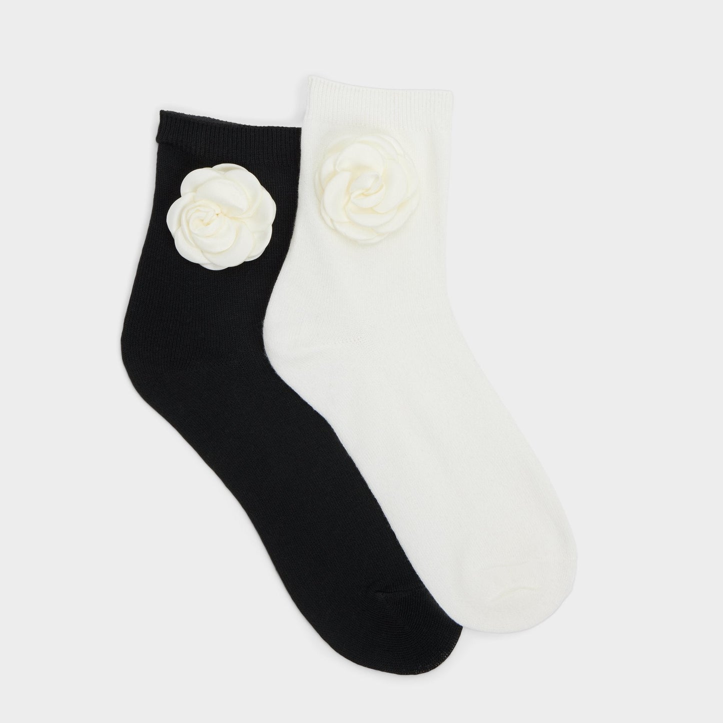 Rosettesocks Black/White Women's Socks - Socks - Black/White