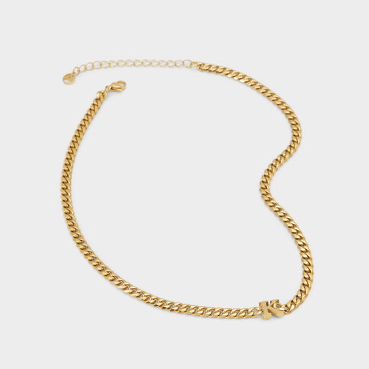 Yourletters Gold Women's Necklaces - Necklace - Gold