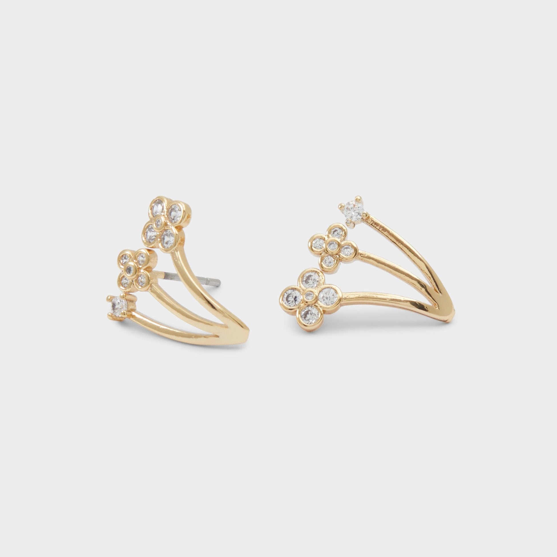 Asieweth Gold/Clear Multi Women's Earrings - Earrings - Gold/Clear Multi