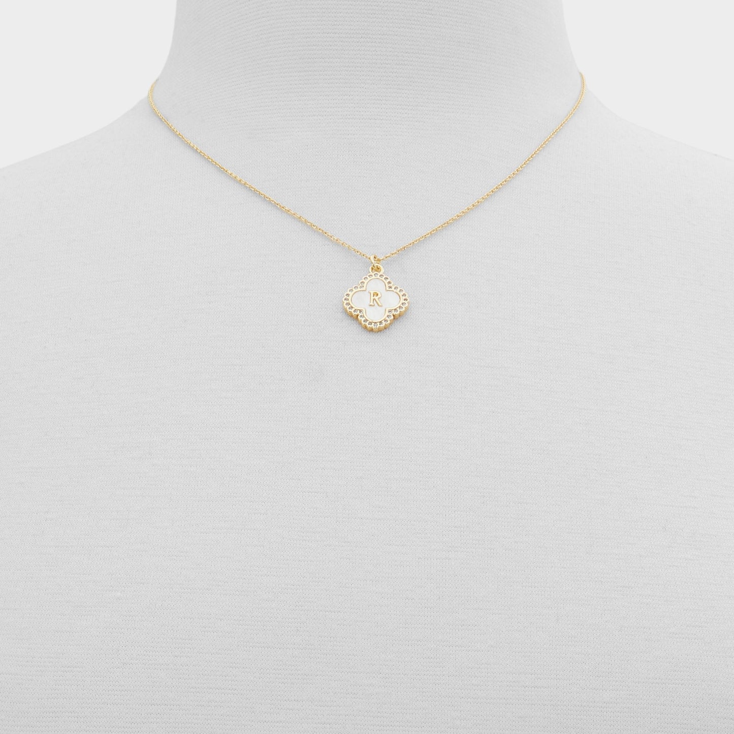 Broisa Gold Women's Cubic Zirconia - Necklace - Gold
