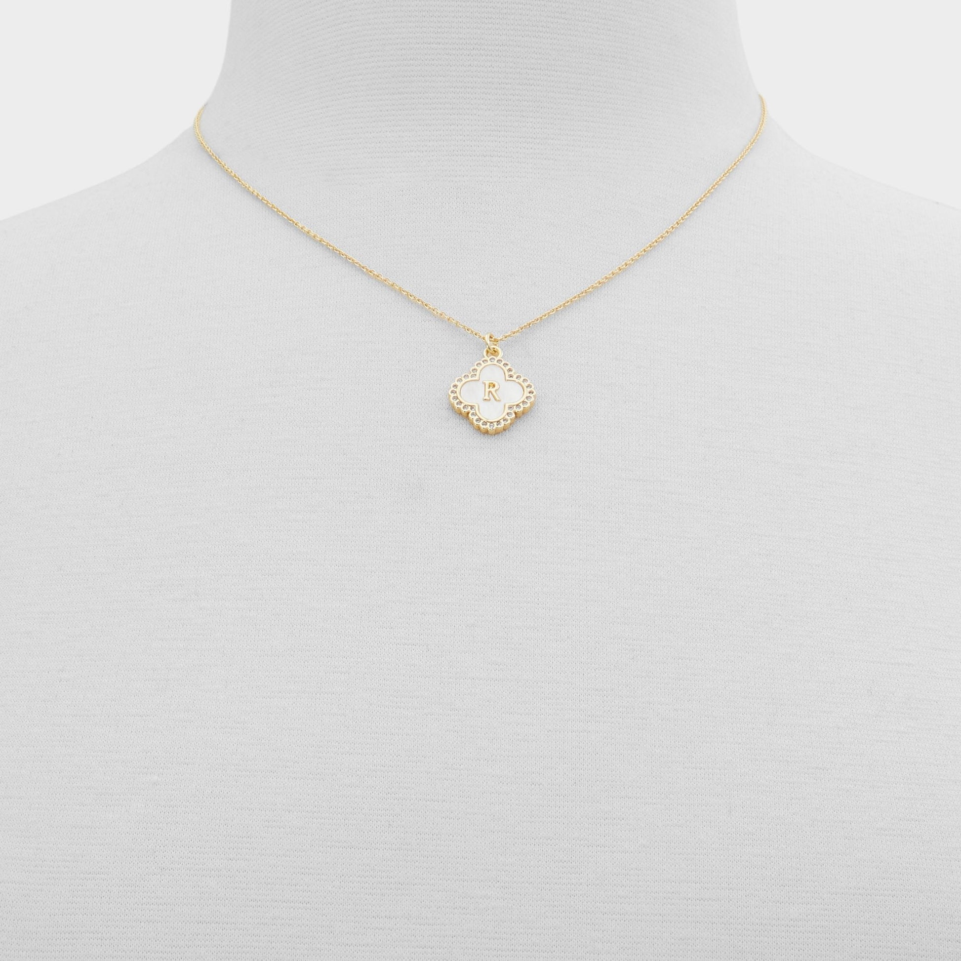 Broisa Gold Women's Cubic Zirconia - Necklace - Gold