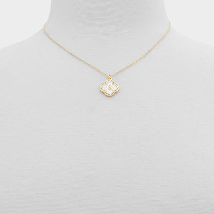 Broisa Gold Women's Cubic Zirconia - Necklace - Gold