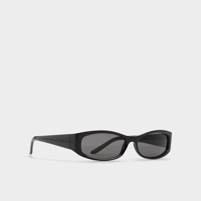Banamassi in Black - Rectangle sunglasses - Black