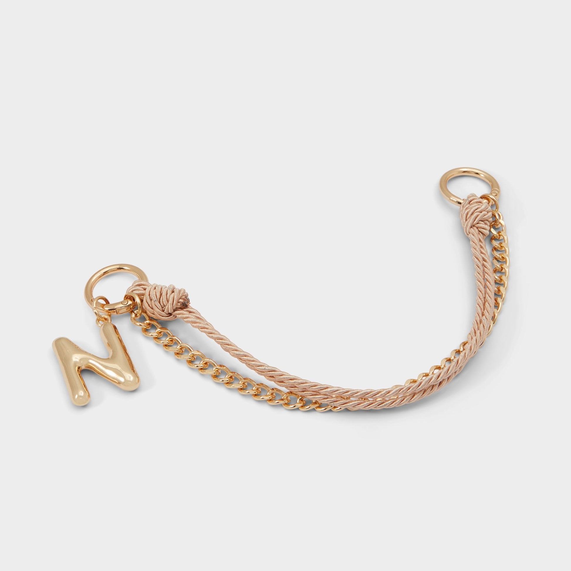 Alphabet Gold Women's Bag Charms & Keychains - Bag charm - Gold