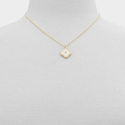 Broisa Dark Yellow Women's Cubic Zirconia - Necklace - Dark Yellow