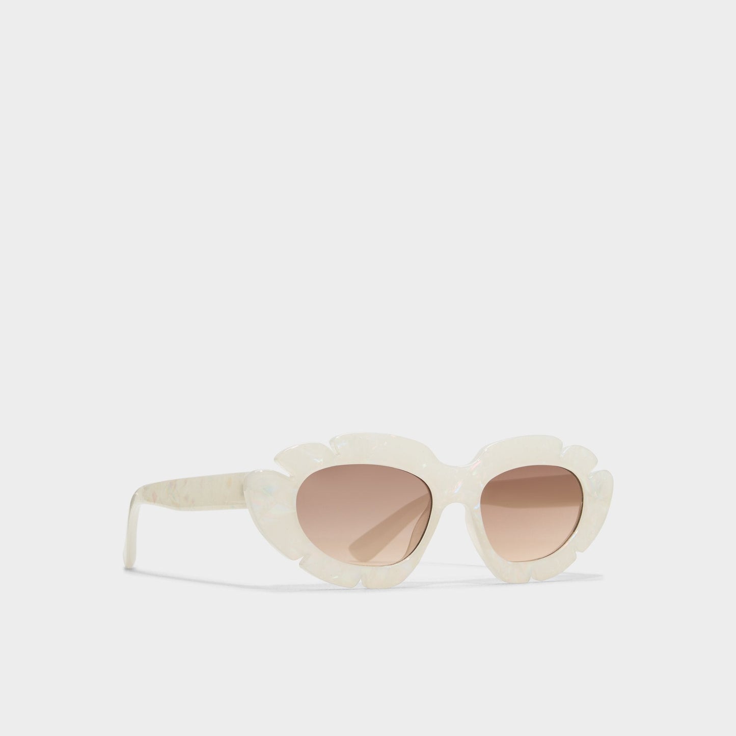 Caumasee White Women's Cat eye - Cat eye sunglasses - White