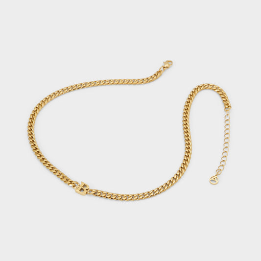 Yourletters Dark Yellow Women's Necklaces - Necklace - Dark Yellow