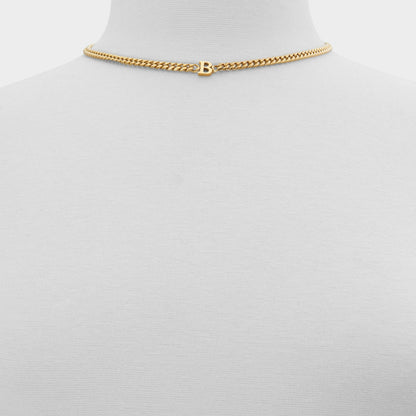 Yourletters Dark Yellow Women's Necklaces - Necklace - Dark Yellow