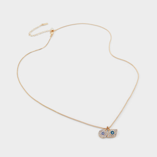 Quieni2.0 Medium Blue Women's Necklaces - Pendant necklace - Medium Blue