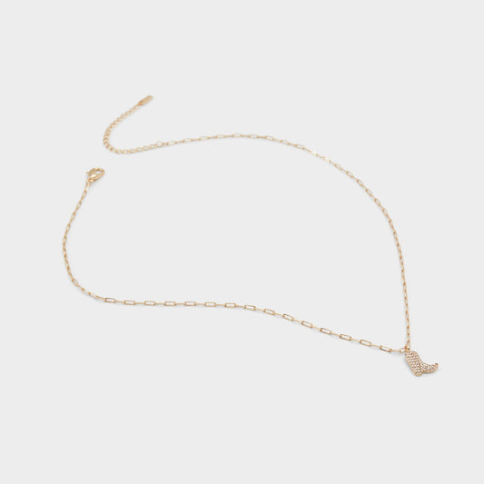 Lassolove Gold/Clear Multi Women's Necklaces - Pendant necklace - Gold/Clear Multi
