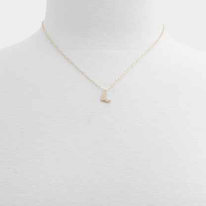 Lassolove Gold/Clear Multi Women's Necklaces - Pendant necklace - Gold/Clear Multi
