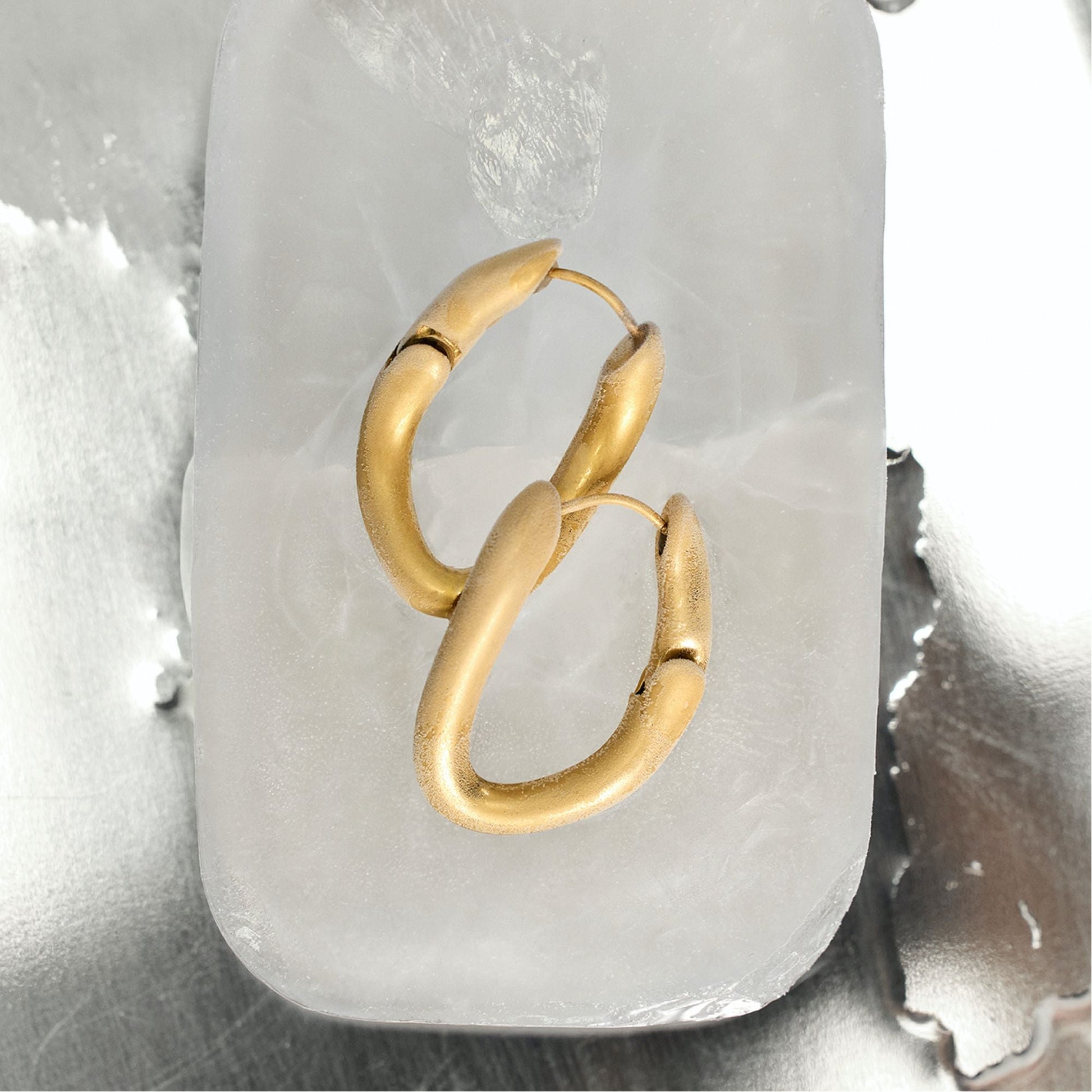Khate Gold Women's Earrings - Hoop earrings - Gold