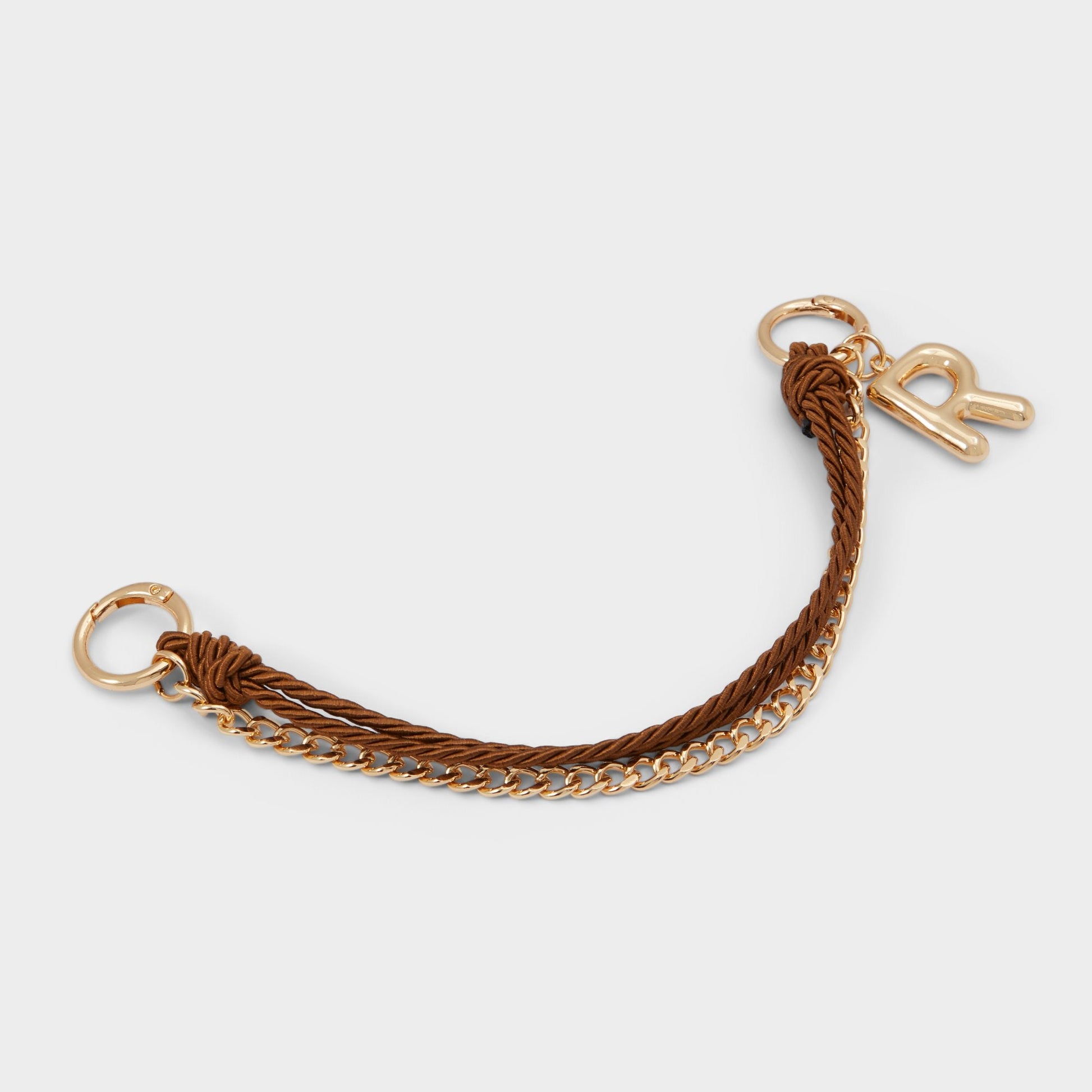 Alphabet Gold Women's Bag Charms & Keychains - Bag charm - Gold