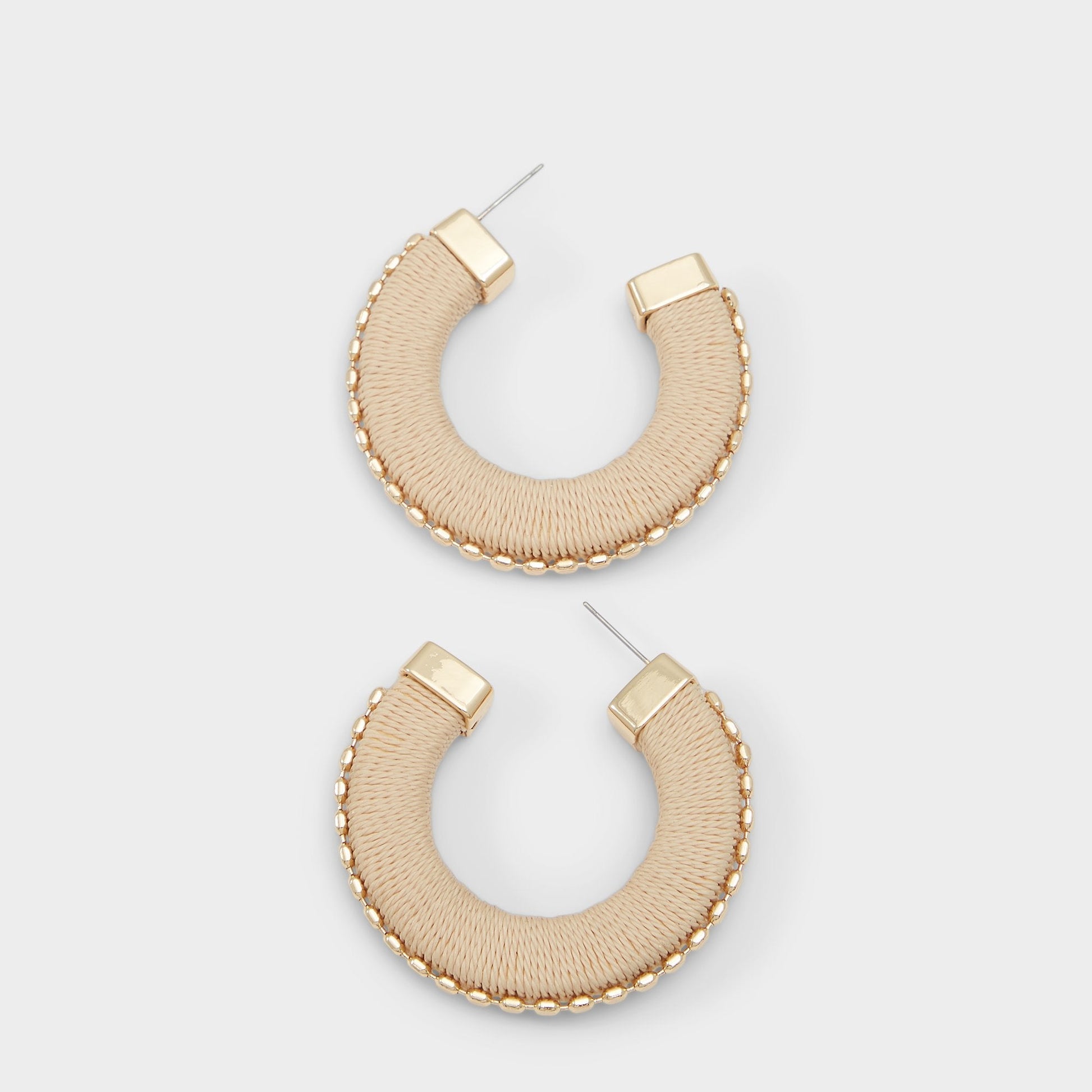 Terraa Beige Women's Earrings -  - Beige