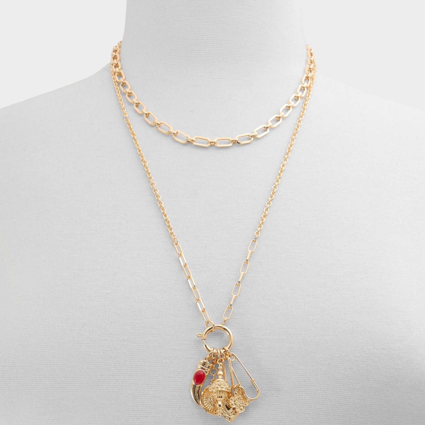 Bellari in Gold - Charm necklace - Gold