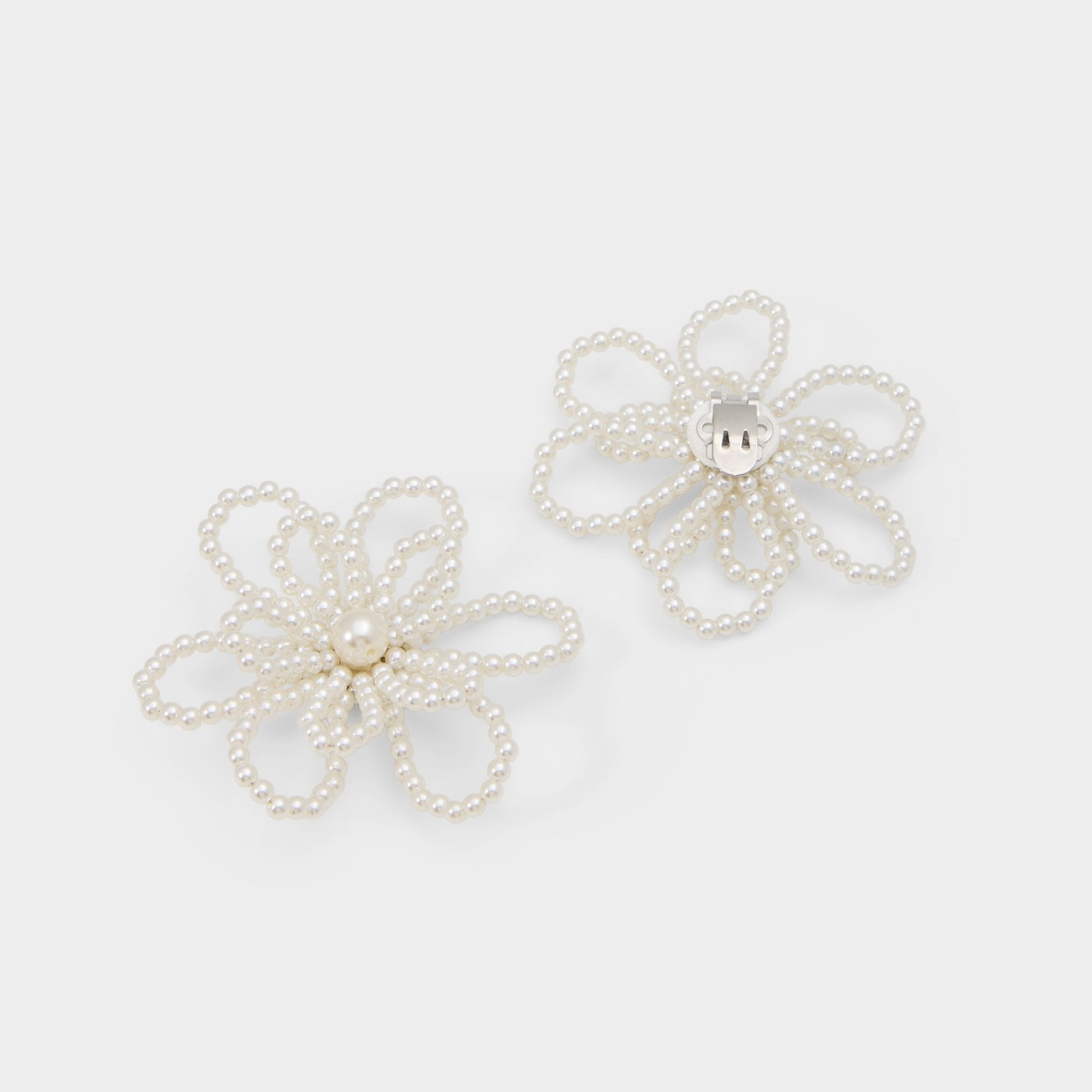 Flowerclip in Ice - Decorative shoe clip - Ice