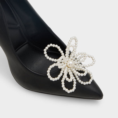 Flowerclip in Ice - Decorative shoe clip - Ice