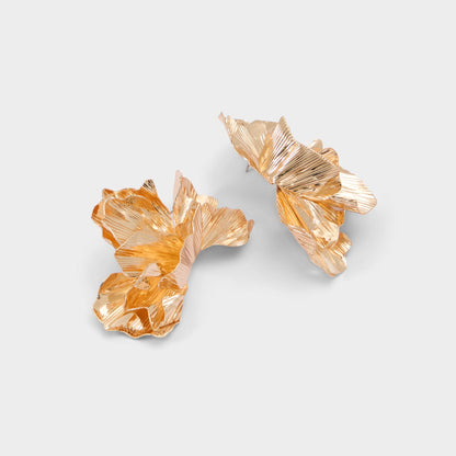 Glowe in Gold - Statement earrings - Gold