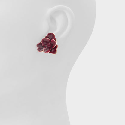 Luccyymini in Bordo - Statement earrings - Bordo