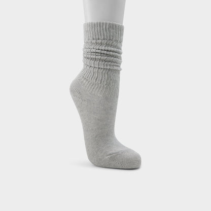 Slouchie in Grey - Socks - Grey