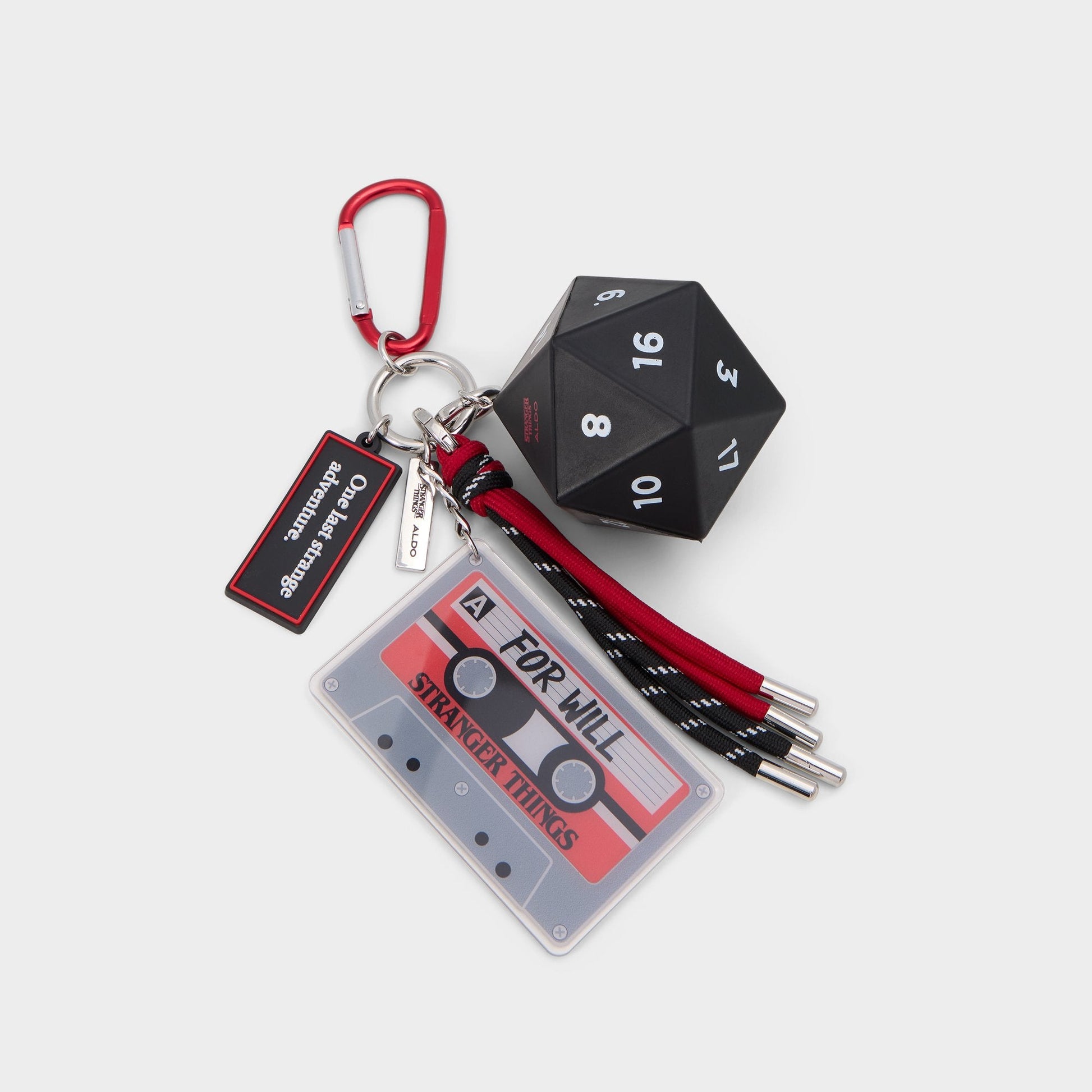 Mixtape in Red - Bag charm - Red