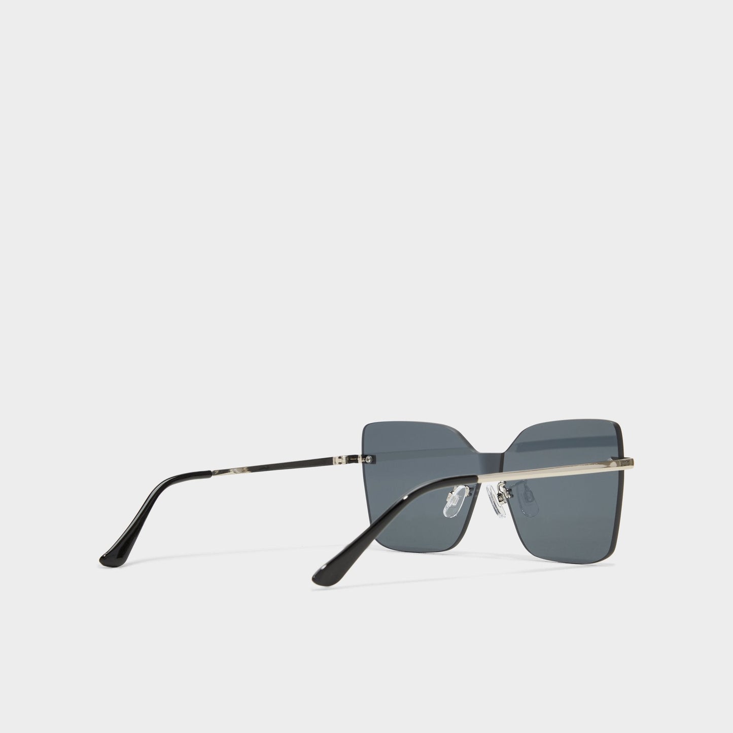 Romashin Black Women's Square - Square sunglasses - Black