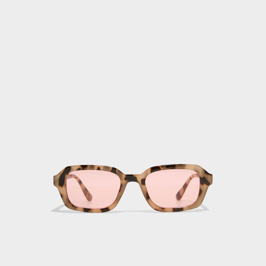 Desnix Medium Beige Women's Square - Rectangle sunglasses - Medium Beige