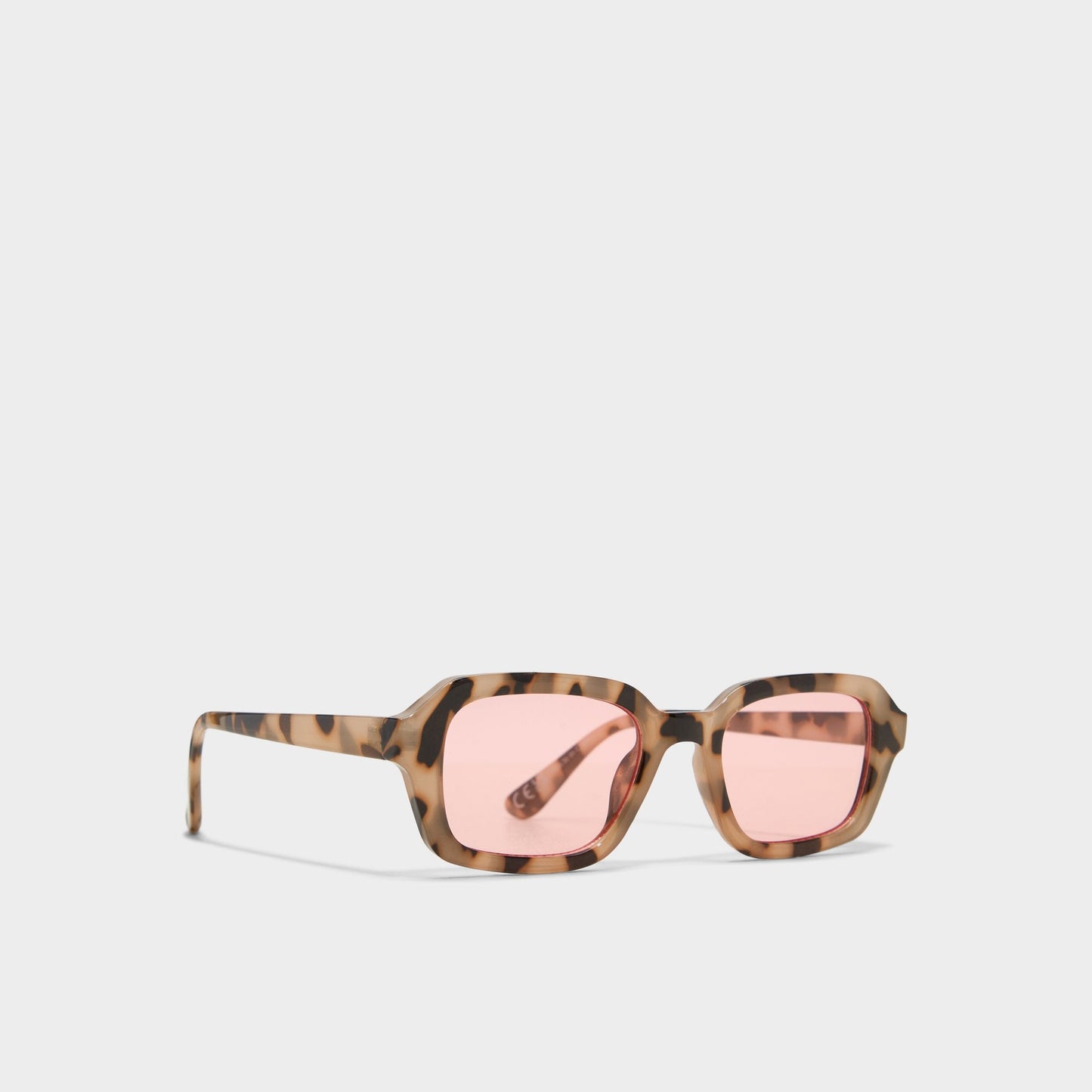 Desnix Medium Beige Women's Square - Rectangle sunglasses - Medium Beige