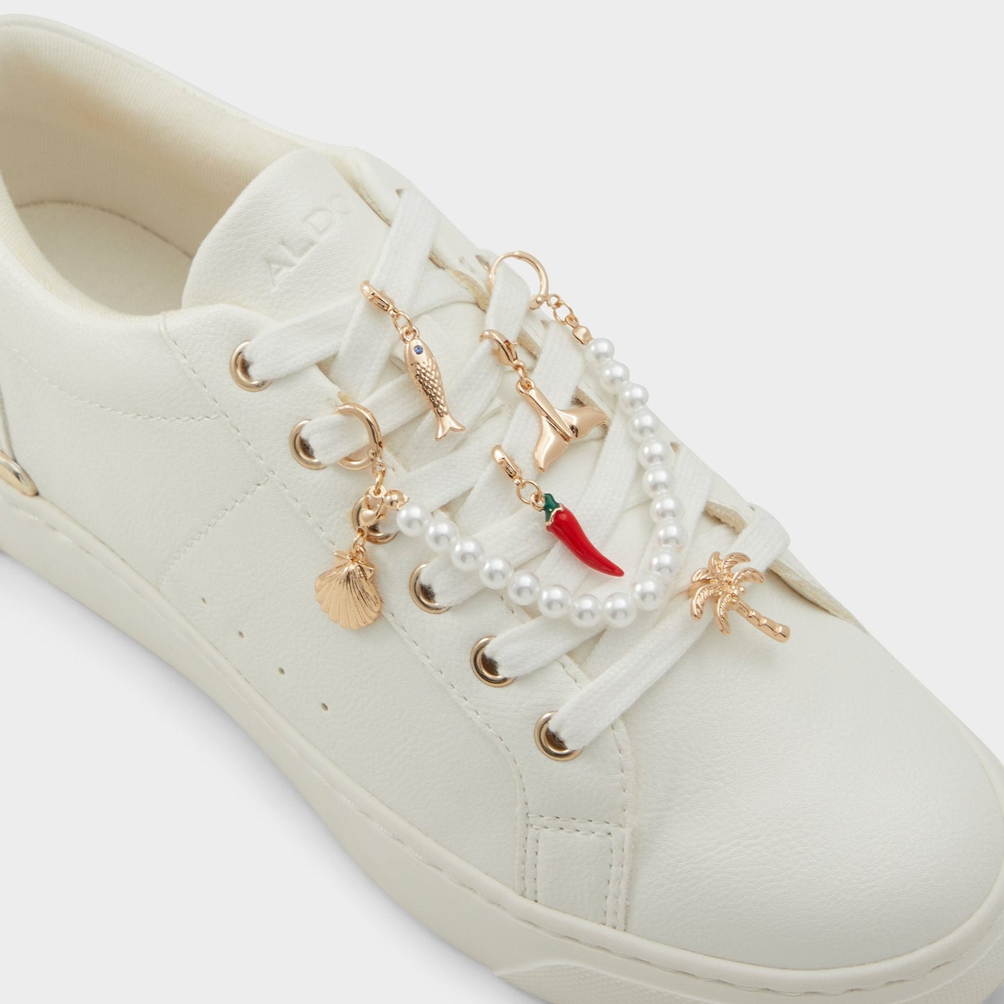 Tropico Red Women's Shoe Charms & Laces - Shoe charms - Red