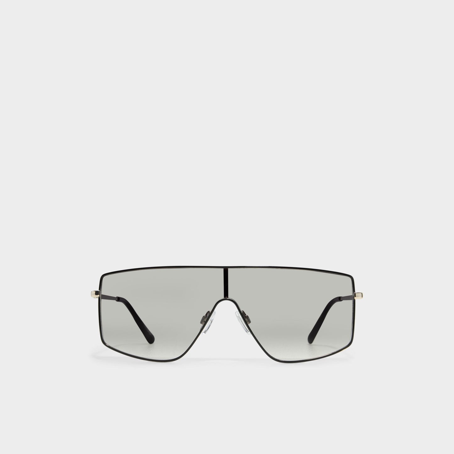 Priren Black/Gold Multi Women's Shield - Shield sunglasses - Black/gold multi