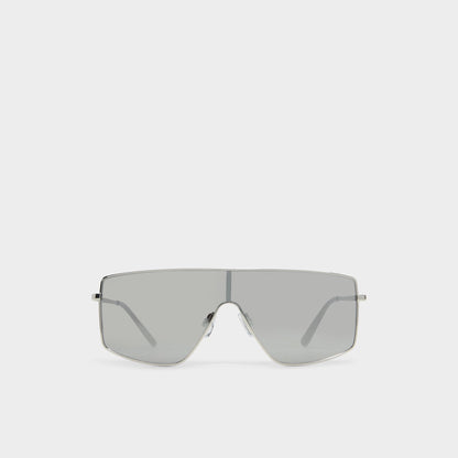 Priren Silver Women's Shield - Shield sunglasses - Silver